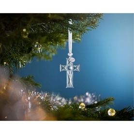Christmas Mini Cross Ornament
