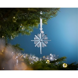 Christmas Snowstar Ornament