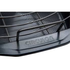 Bakeware Roaster With Rack 0.8Mm Black