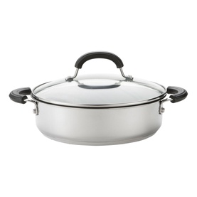 Total Stainless Steel Shallow Casserole 2.8L