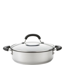 Total Stainless Steel Shallow Casserole 2.8L