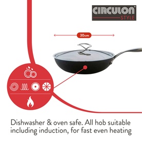 Style Stir-fry Pan 30cm