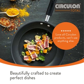 Total Hard Anodized Casserole Dish 24cm