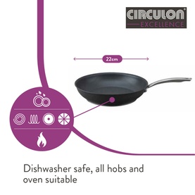 Total Hard Anodized Frying Pan 25cm