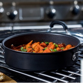 Anodized Non-Stick Saut&eacute; Pan 28cm