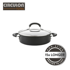 Anodized Non-Stick Saut&eacute; Pan 28cm