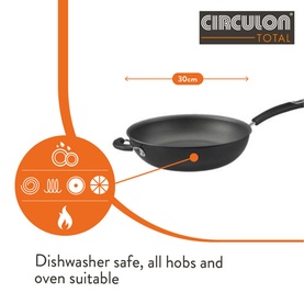 Anodized Wok Pan