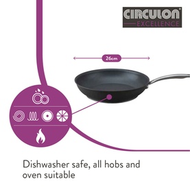 Excellence Hard Anodized Skillet 26cm