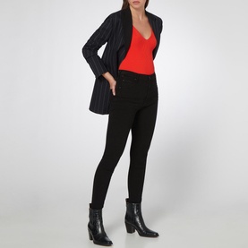 Chrissy High-Rise Skinny Jeans