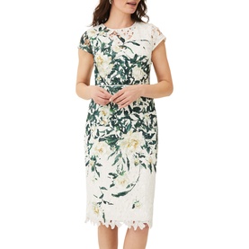 Claudine Floral Lace Dress