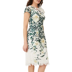 Claudine Floral Lace Dress