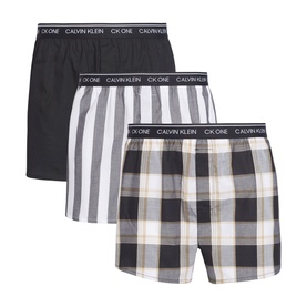 Three-Pack Check Woven Boxers