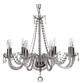 Cashel Eight-Arm Chandelier (UK-IRE Fitting)