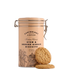 Stem Ginger Biscuit Tin 200g