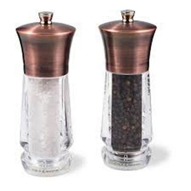Exford Antique Salt And Pepper Mill Set