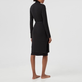 Ribbed Jersey Robe