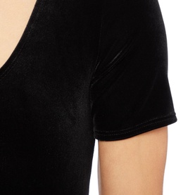 Velvet T-Shirt Bodysuit