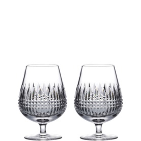 Connoisseur Lismore Diamond Brandy Balloon Pair