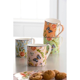 Cottage Garden Windsor Mug (Set of 4)