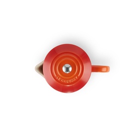 Stoneware Cafetiere With Metal Press 1L