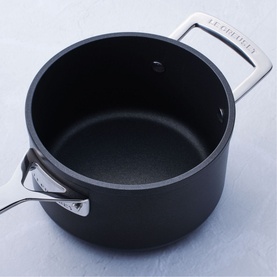 Toughened Non-Stick Saucepan With Glass Lid 16cm