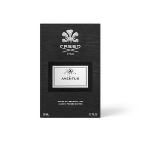 Creed Aventus Eau de Parfum 50ml in black embossed outer box with silver label detail