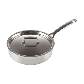 3-Ply Stainless Steel Saut&eacute; Pan 24cm