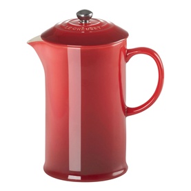 Stoneware Cafetiere With Metal Press 1L
