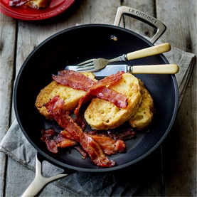Toughened Non-Stick Deep Frying Pan 28cm