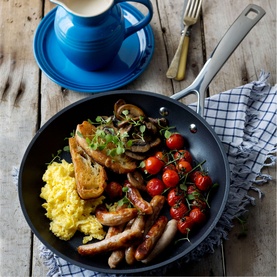 Toughened Non-Stick Shallow Frying Pan 24cm