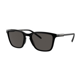 Dolce & Gabbana 0DG6145 Square Sunglasses in black with dark lenses and gunmetal temple arms