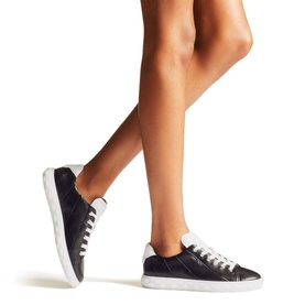 Diamond Nappa Leather Trainers