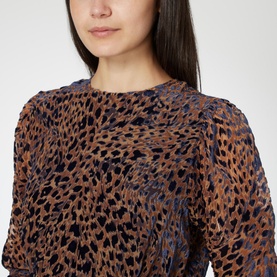 Artichoke Velvet Dress