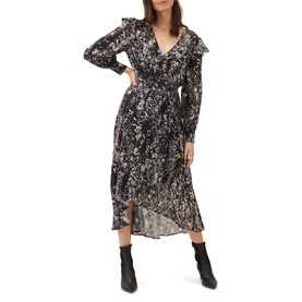 Daphne Floral Wrap Dress