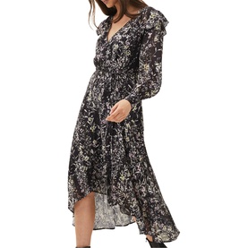 Daphne Floral Wrap Dress