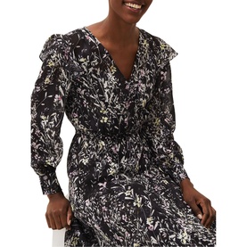 Daphne Floral Wrap Dress