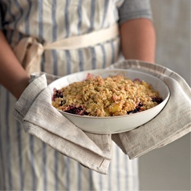 Natural Canvas Set of Four Pasta Bowls