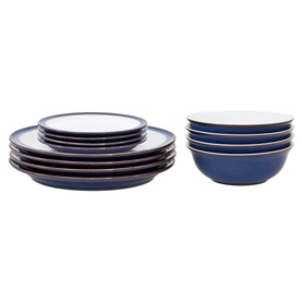 Imperial Blue 12-Piece Tableware Set