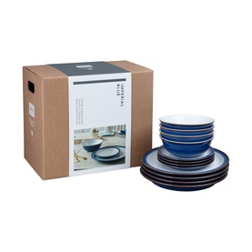 Imperial Blue 12-Piece Tableware Set