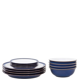 Imperial Blue 12-Piece Tableware Set
