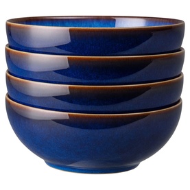 Blue Haze Set of Four Coupe Cereal Bowls