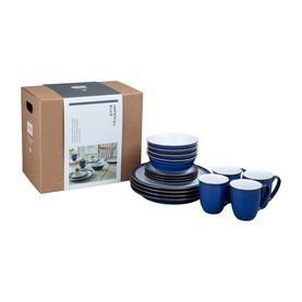 Imperial Blue 16-Piece Dinner Set