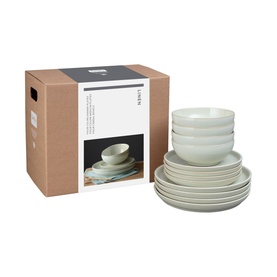 Linen Coupe 12-Piece Tableware Set