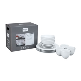 White By Denby 16 Piece Tableware Set