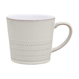 Natural Canvas Textured Large Mug