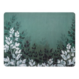 Set of Six Green Foliage Placemats
