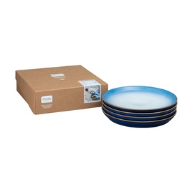 Blue Haze Set of Four Coupe Dinner Plates