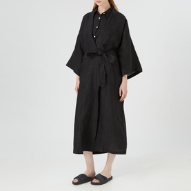 Linen Kimono Robe