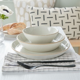Impression Cream Set of Four Pasta Bowls