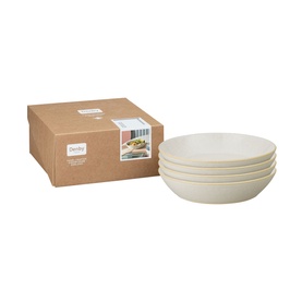 Impression Cream Set of Four Pasta Bowls